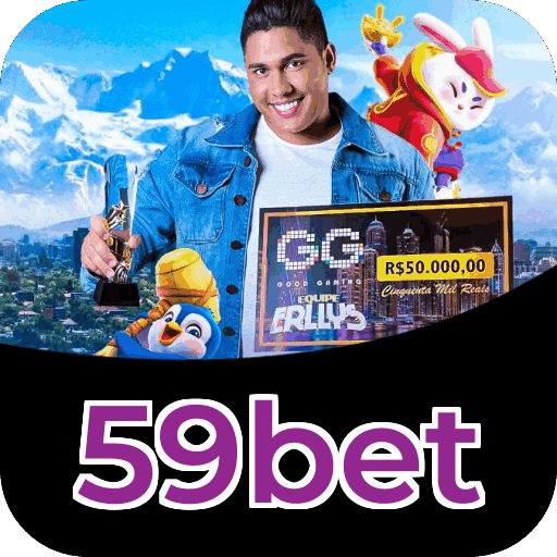 Catálogo de jogos 59bet com fornecedores Pragmatic Play, Evolution, NetEnt